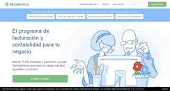Desktop Screenshot of facturadirecta.com